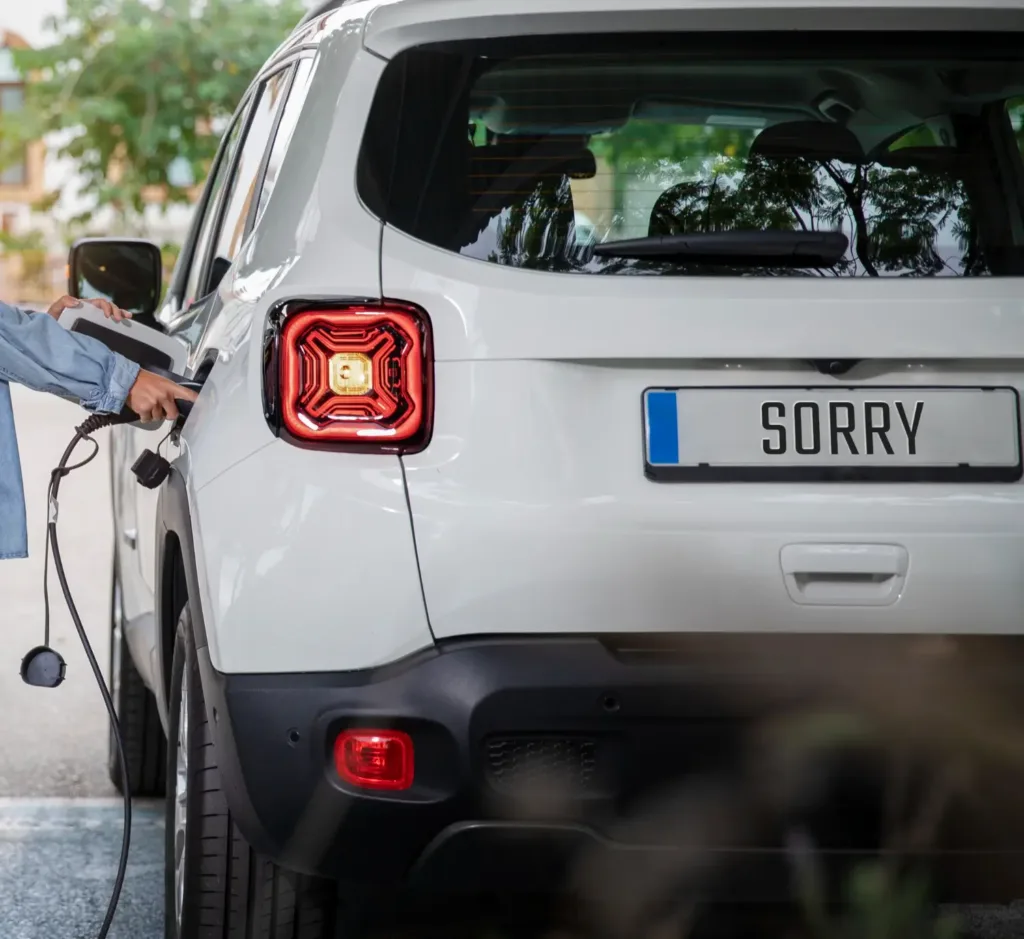 A qué coche corresponde esta matrícula